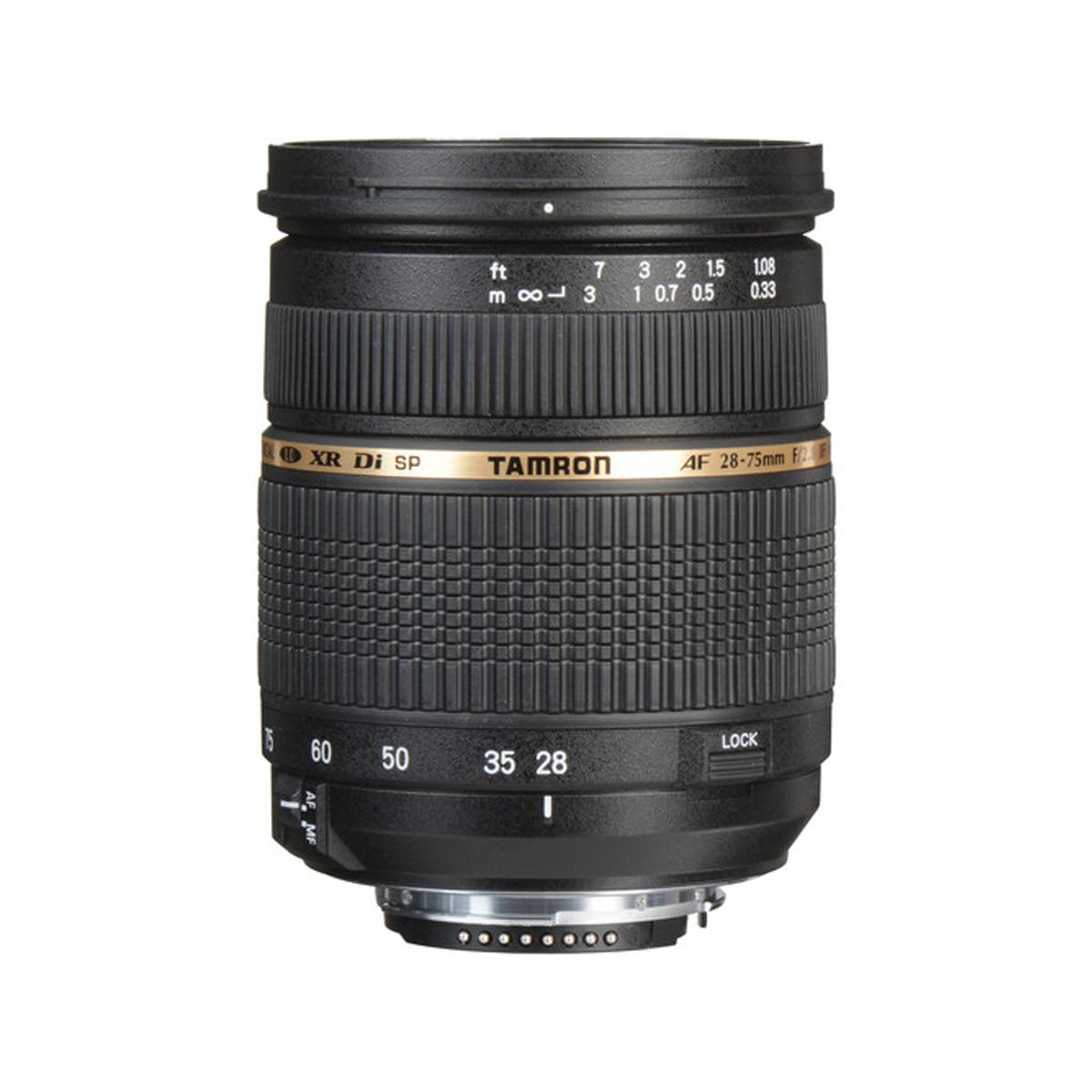 Tamron A09 SP28-75mm f/2.8 XR Di LD Aspherical (IF) Lens for Nikon DSLR Nikon F Mount Full Frame