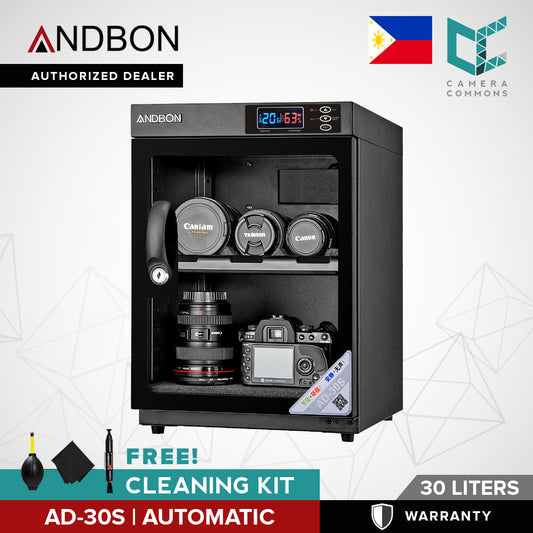 Andbon AD-30S 30L Electronic Automatic Digital Control Dry Cabinet Storage AD30S