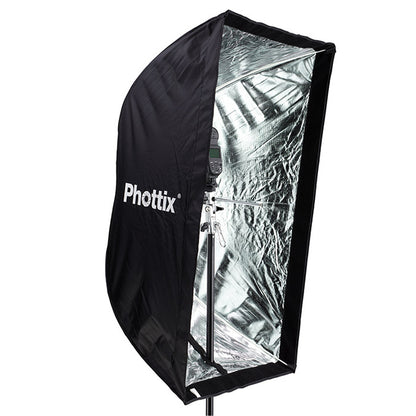 Phottix Easy Up HD Umbrella Softbox with Grid 60x90cm 24x35 Inches + Varos Pro S PH82495