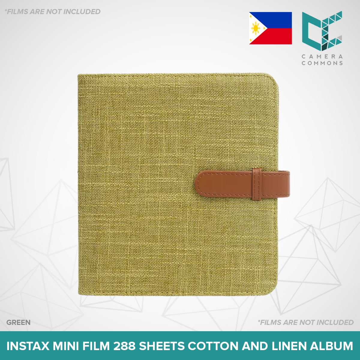 CLEARANCE Caiul 288 Sheets Mini Photo Album Hollow Iridescent Silver Pink