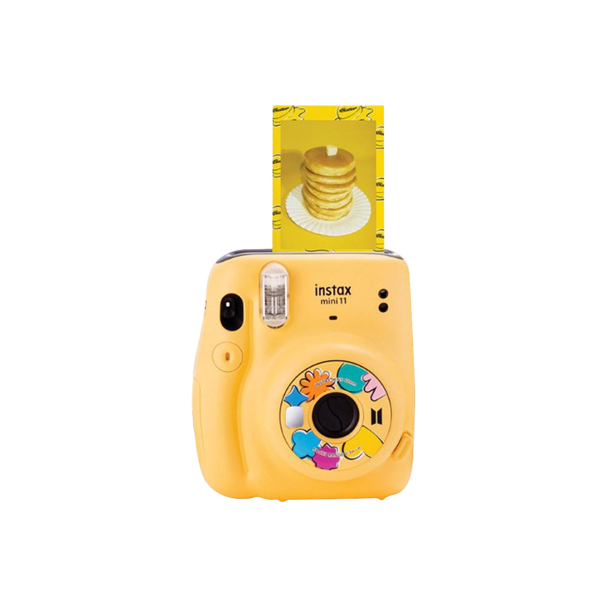 Fujifilm Instax Mini 11 BTS Butter Version Instant Camera Special Edition Buttery Yellow Iconic Pattern BTSxInstax