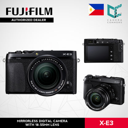 FUJIFILM X-E3 Mirrorless Digital Camera XE3