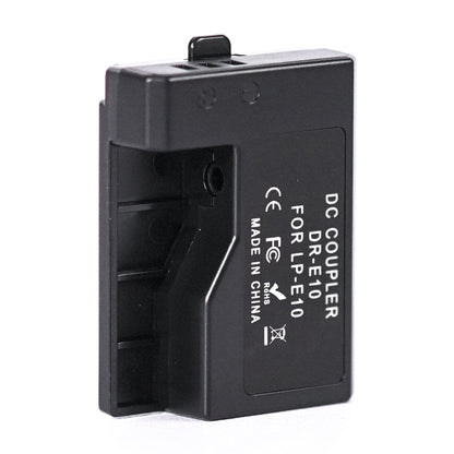 STUDIOMATE Dummy Battery LP-E10 with USB Cable for Canon Cameras E10