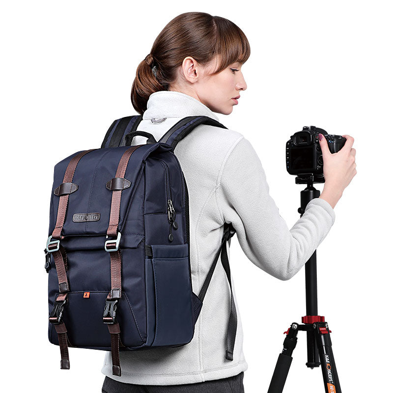 K&F Concept Briller Multifunctional DSLR Camera Travel Backpack for Outdoor Photography Waterproof (KF13.087 KF13.092)