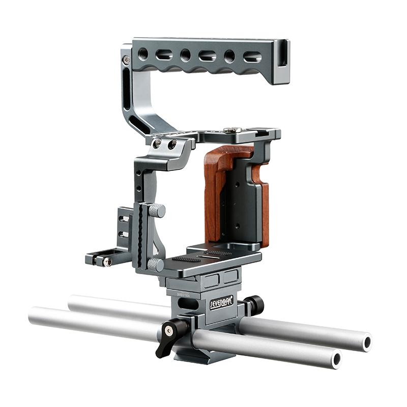 Sevenoak SK-A7C1 Pro Aluminum Cage Kit with Top Handle for Sony Cameras