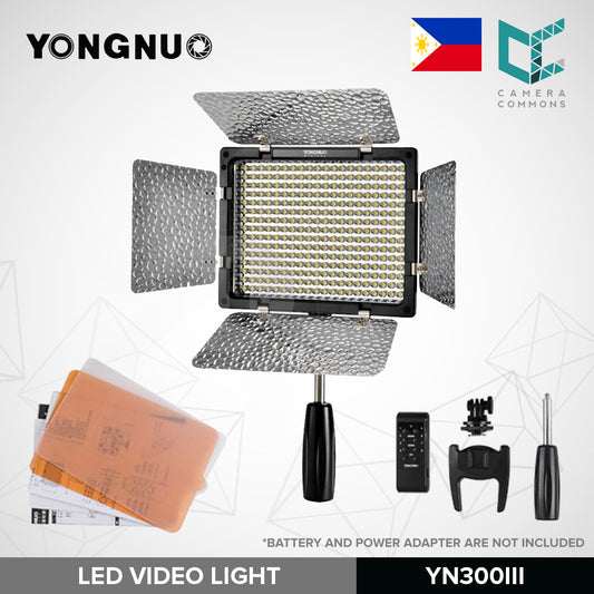 Yongnuo YN300 III LED Camera Video Light with Adjustable Color Temperature for Photo Studio YN300III