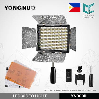 Yongnuo YN300 III LED Camera Video Light with Adjustable Color Temperature for Photo Studio YN300III