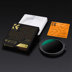 K&F Concept Variable Fader ND2-ND32 ND Filter + CPL Circular Polarizing Filter 2 in 1 for Camera Lens | 49mm 52mm 58mm 62mm 67mm 72mm 77mm 82mm