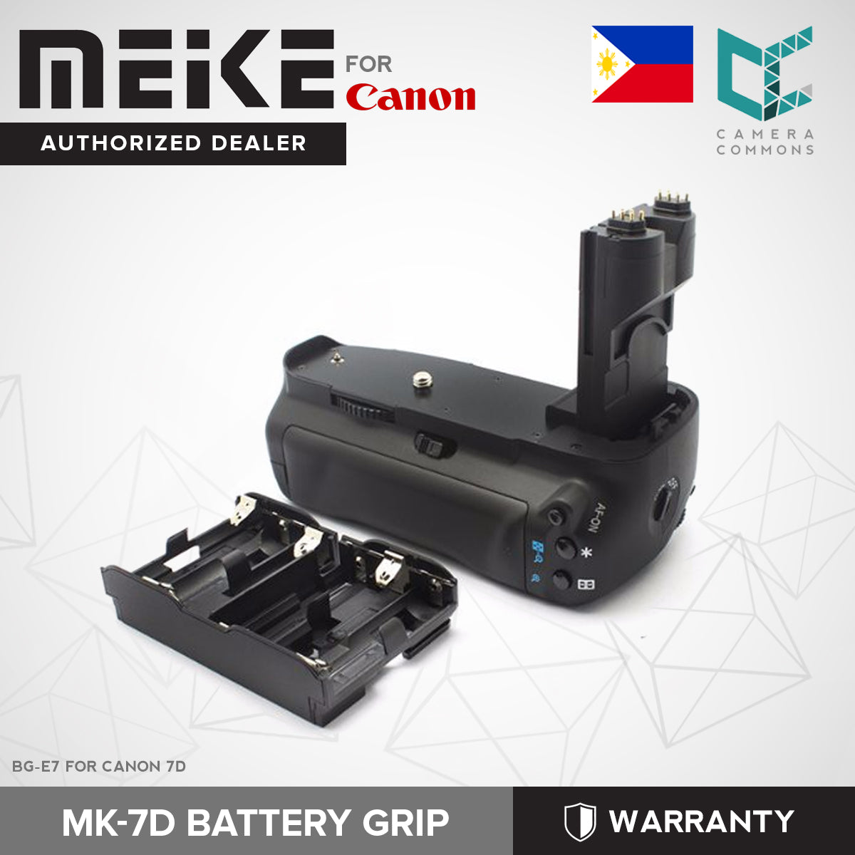 MEIKE MK-7D BG-E7 Battery Grip for CANON 7D