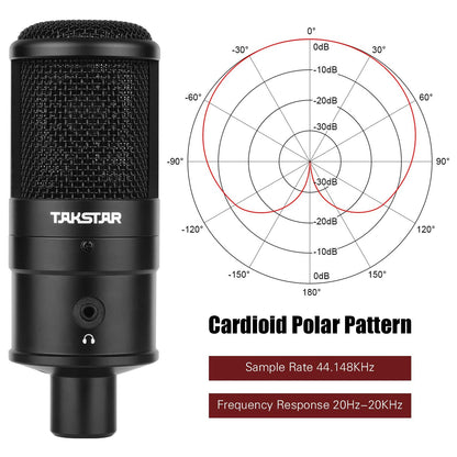 CLEARANCE Takstar MICROPHONE PC-K220 USB