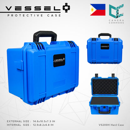 VESSEL VS200H Portable Hard Case for Photography, Equipment, Instruments, and other devices VS3321