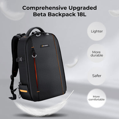 K&F Concept Shuttle Beta Series Black Professional DSLR Camera Bag Backpack KF13.140