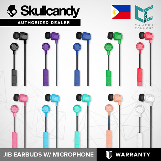 SkullCandy Jib Wired Earbuds with Microphone In-Ear Headphones Earphones Earbud