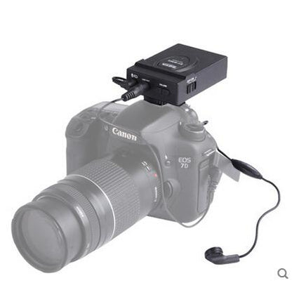 BOYA BY-WM5 2.4GHz Wireless Lavalier Microphone System for Canon Nikon Sony DSLR Camera Camcorder Audio Recorder