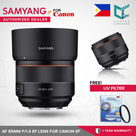Samyang AF 85mm f/1.4 EF Lens for Canon EF