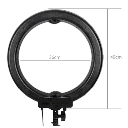 RL600 Ring Light 5500K 600pcs LED Photographic Lighting Dimmable for Photo Video Studio Phone Photography Lamp