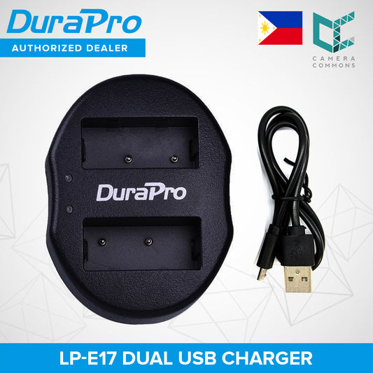 CLEARANCE DURAPRO CHARGER USB Dual LP-E17