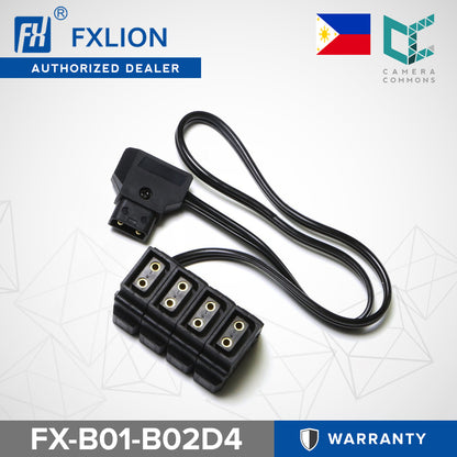 Fxlion Quad D-Tap Output Cable (17.7")