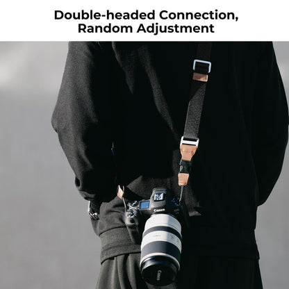 K&F Concept KF13.115V1 32mm Camera Neck Strap with Quick Release Adjustable Shoulder Sling for Photographers