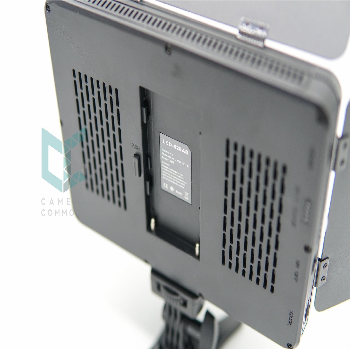 LED Video Light 528AS with Barn Doors Panel for Photography Studio Videography