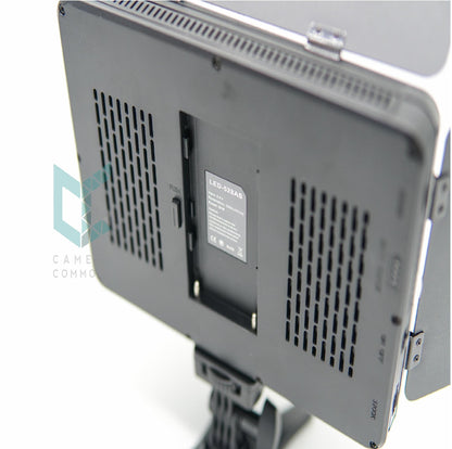 LED Video Light 528AS with Barn Doors Panel for Photography Studio Videography