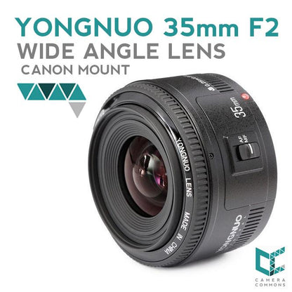 Yongnuo YN35mm f/2 Auto Focus Lens for Canon EF 35mm