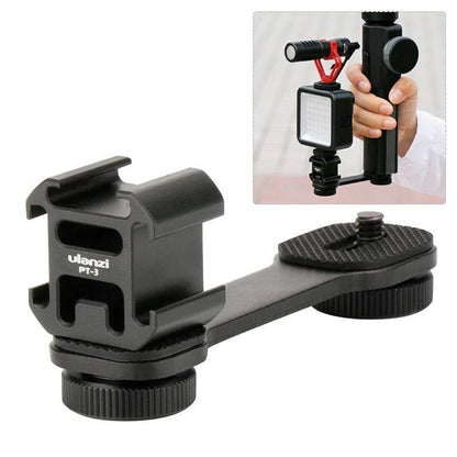 Ulanzi PT-3 Hot Shoe Mount for Smooth 4 Q Gimbal BY-MM1 Mini Video Led Light Tripod Kit PT3