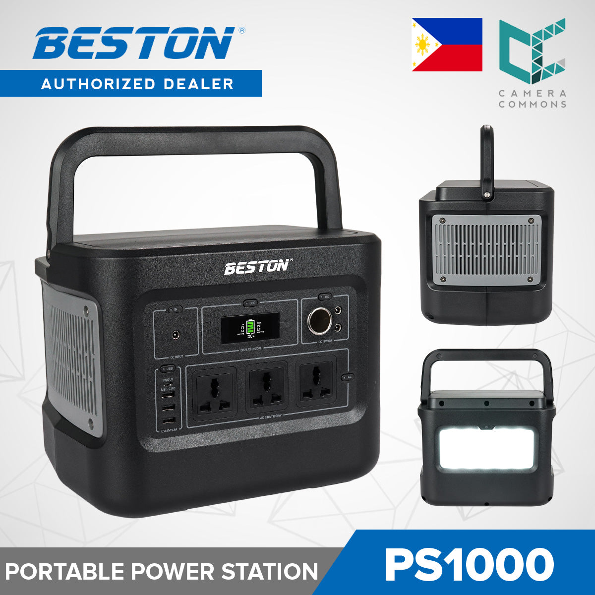 Beston Portable Power Station Outdoor Large Power Supply Bank Travel Generator 400W 600W 1000W