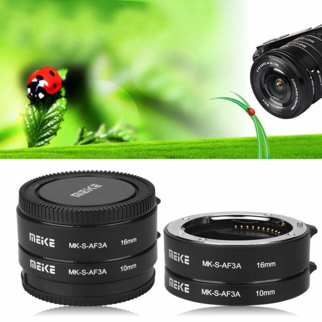MEIKE MK-S-AF3A Metal AF Macro Extension Tube for Sony Mirrorless (Metal)