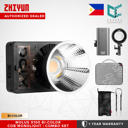 CLEARANCE Zhiyun LED Molus X100 Photography Studio Lighting