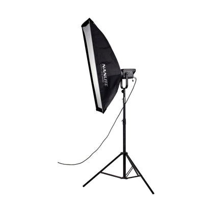 Nanlite 45x110cm Asymmetrical Stripbank Softbox with Bowens Mount SB-AS-110X45