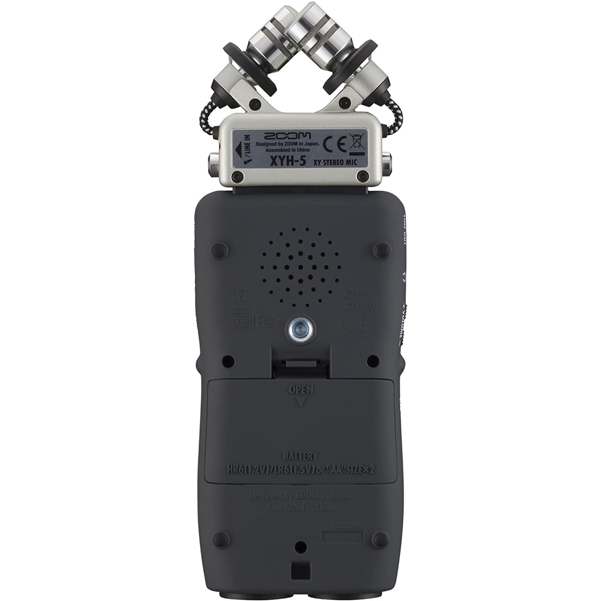 Zoom H5 4-Track Portable Recorder for Audio for Video, Music, and Podcasting, Stereo Microphones, 2 XLR/TRS Inputs, USB Audio Interface, Battery Powered