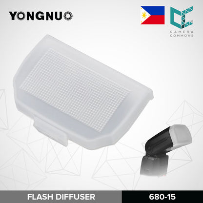 Yongnuo 680-15 Speedlight Flash Diffuser for YN685 YN600EX-RT YN600EX Flashes Accessory