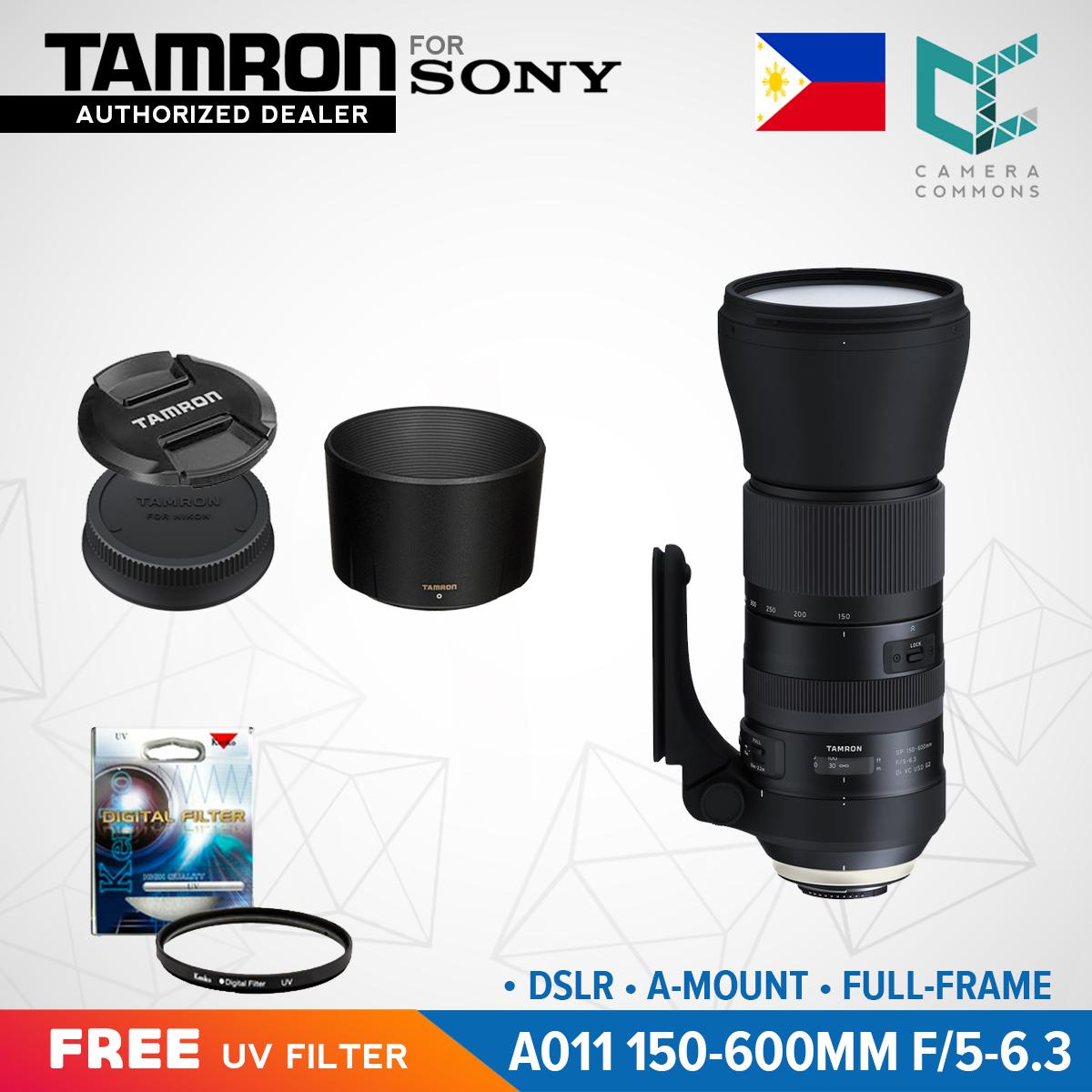 Tamron A011 SP 150-600mm f/5-6.3 Di USD Lens for Sony DSLR A Mount Full Frame