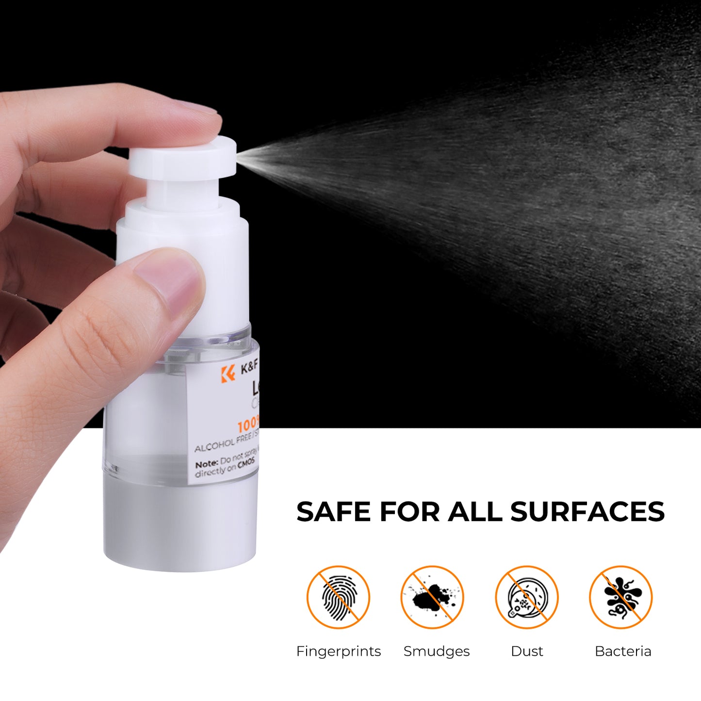K&F Concept 1618 4-In-1 Cleaning Pen Cleaning Kit for DSLR Camera Lenses