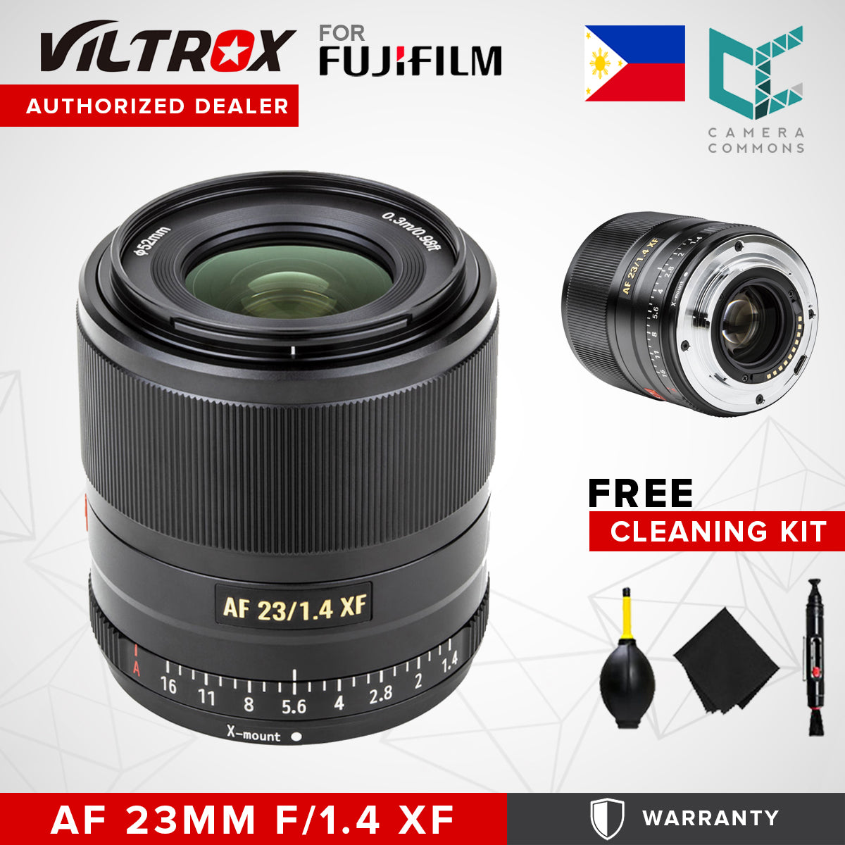 Viltrox AF 23mm f/1.4 XF Lens for FUJIFILM X X-Mount Cameras