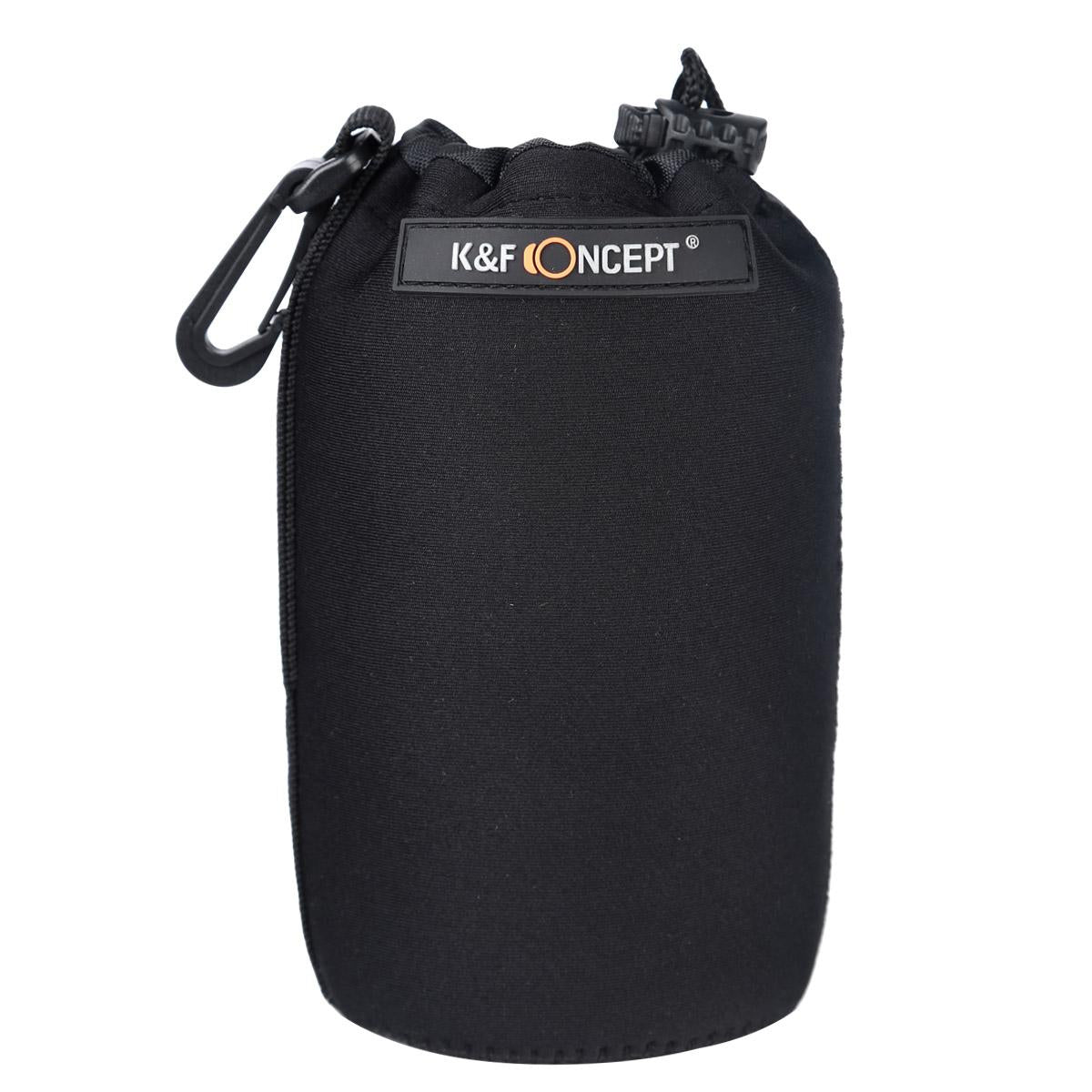 K&F Concept PH Soft Neoprene Lens Pouch Bag Case Set (S M L XL)