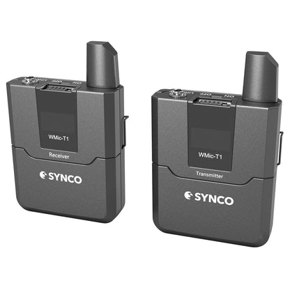 Synco WMic-T1 Camera-Mount Wireless Lavalier Microphone System UHF: 572 to 586 MHz