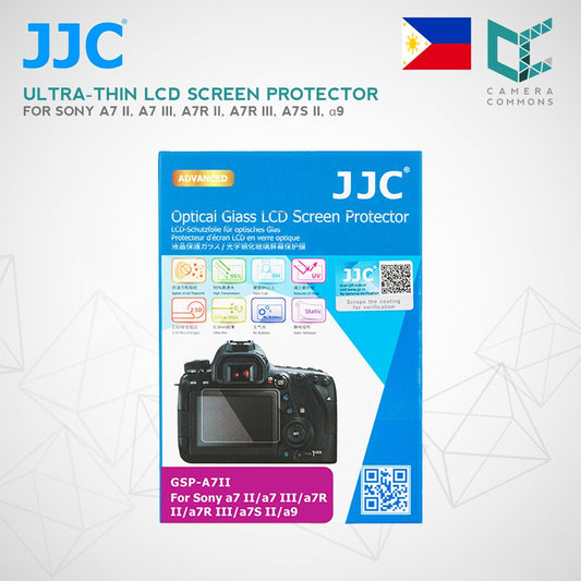 JJC Ultra-thin LCD Screen Protector for SONY a7 II, a7 III, a7R II, a7R III, a7S II, a9