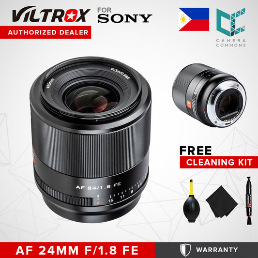 Viltrox AF 24mm f/1.8 Lens for Sony FE E-Mount Full Frame Camera Autofocus Prime Lens