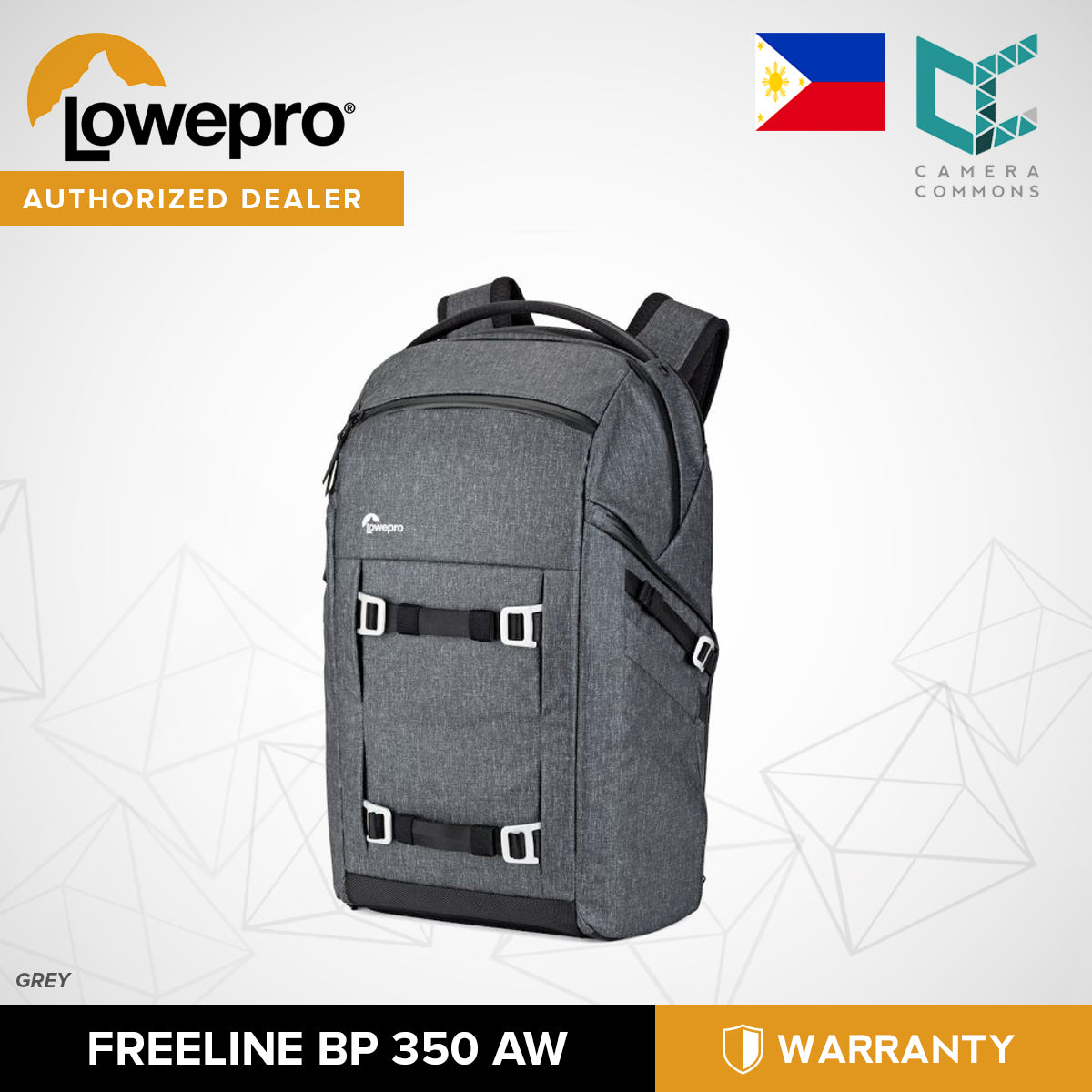 Lowepro FreeLine Backpack 350 AW Bag for DSLR Mirrorless Laptop Gear Audio Digital Equipment
