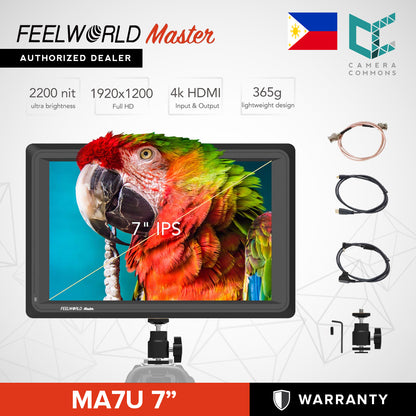 FEELWORLD Master MA7U 7 inch 3G SDI 4K HDMI Field Monitor Full HD IPS Director Video Monitor