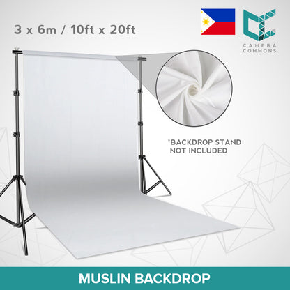 Muslin White Cloth for Photography Background Backdrop Smooth Cotton Green Screen Chromakey Photo Studio Video