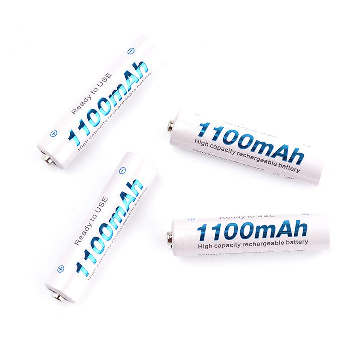Beston 2pcs AAA 1100mAh Ni-MH Rechargeable Batteries