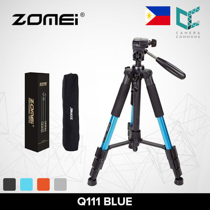 Zomei Q111 Tripod Professional Portable Travel Aluminum Pan Head for SLR DSLR Digital Camera