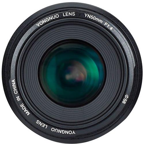 Yongnuo YN50mm f/1.4 Auto Focus Lens for Canon EF 50mm