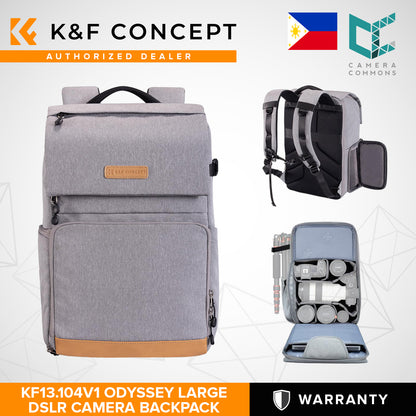 CLEARANCE K&F Concept Camera Backpack KF13.104V1 Odyssey 22L Large Capacity 15.6" Laptop for Cameras