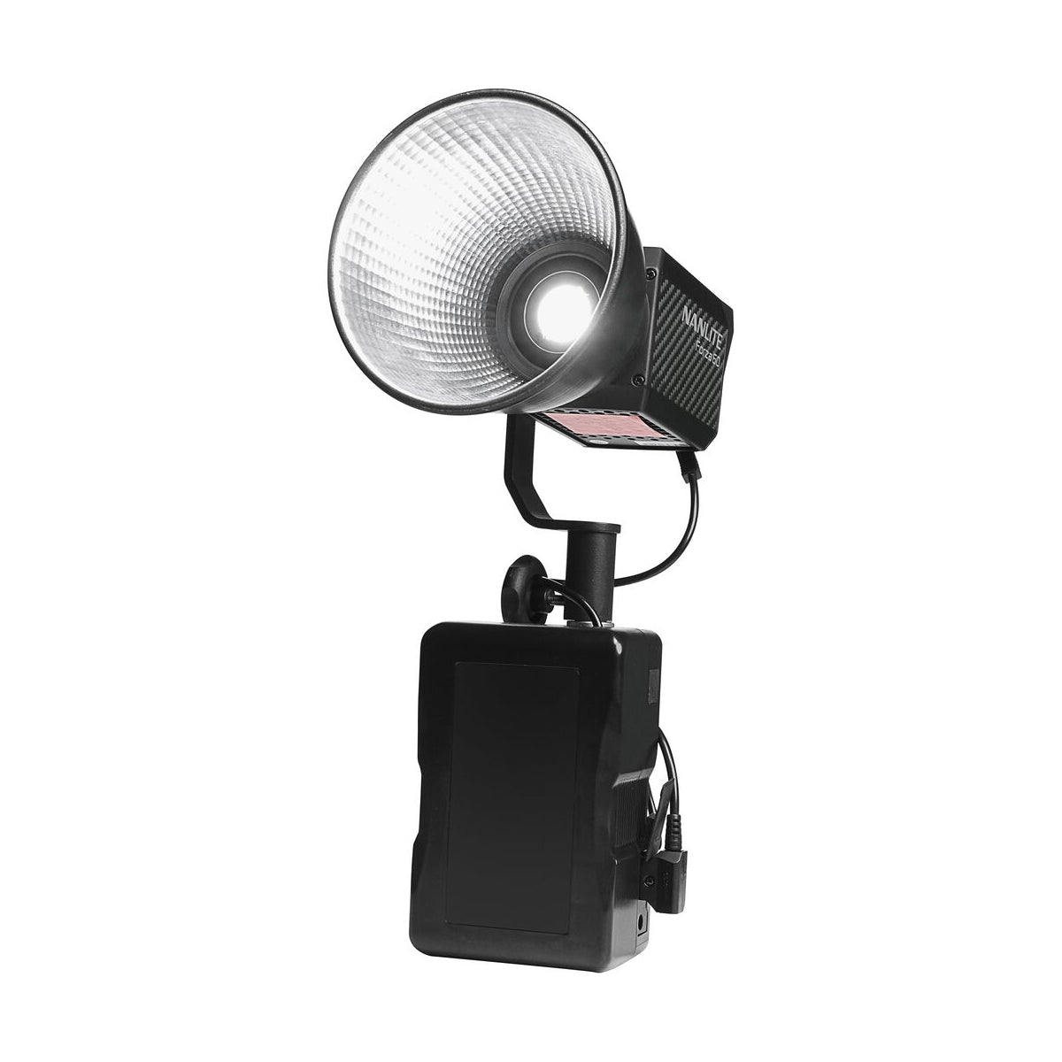 Nanlite V-Mount Battery Grip Handle for Forza 60 Studio Light BH-FZ60-V