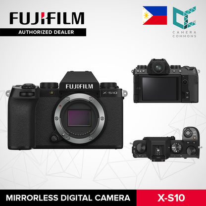FUJIFILM X-S10 Mirrorless Digital Camera XS10