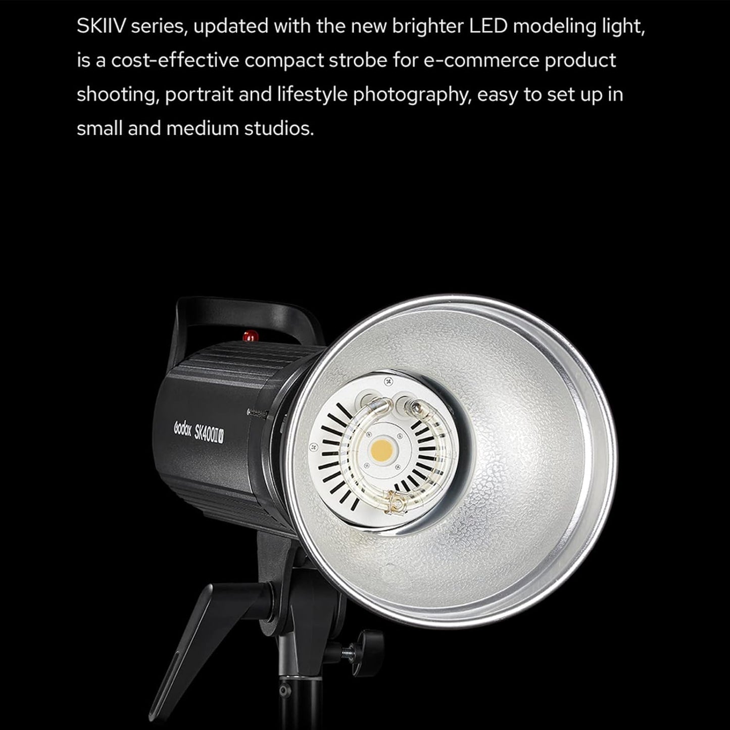 Godox SK400ii SK400IIV 2.4G Wireless X System Bowens Mount Strobe Studio Lighting Light Only SK400